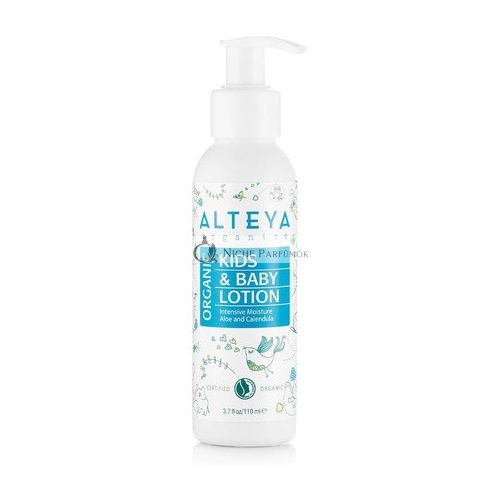 Alteya Organic Kids and Baby Lotion 110ml USDA Certified Organic Baby Skin Care