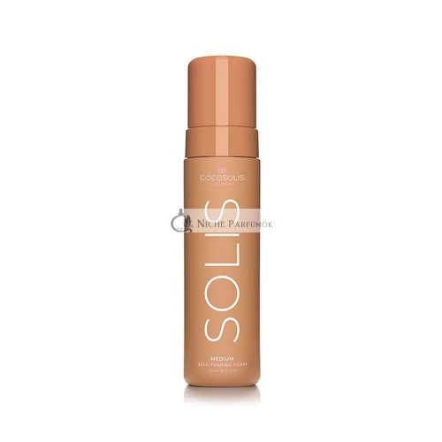 Cocosolis Solis Natural Self-Tanning Foam Medium Deep Tan 200ml