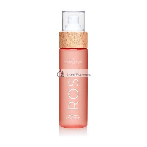 COCOSOLIS Rose Soothing Spray Toner Facial Cleansing and Hydrating Toner with Rosa Damascena, Prickly Pear and Coconut - Nourishing Skin Care