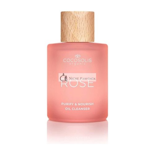 COCOSOLIS ROSE Purify & Nourish Oil Cleanser with Rose Extract and Vitamin E