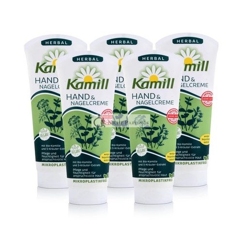 Kamill Herbal Hand and Nail Cream 100ml - Pack of 5