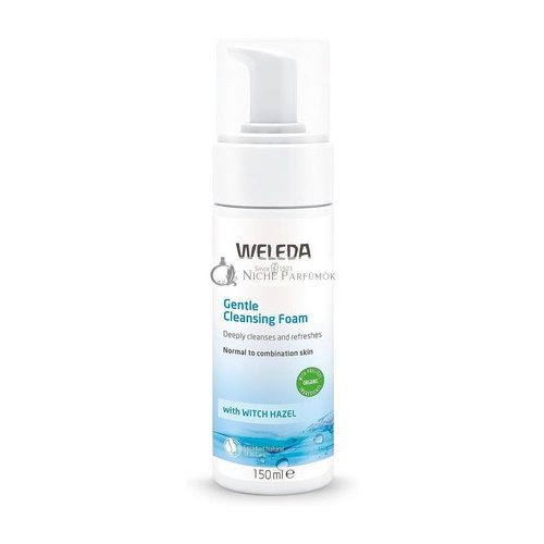 Weleda Bio Gentle Cleansing Foam Natural Face Cleanser for Deep Pore Cleansing 150ml