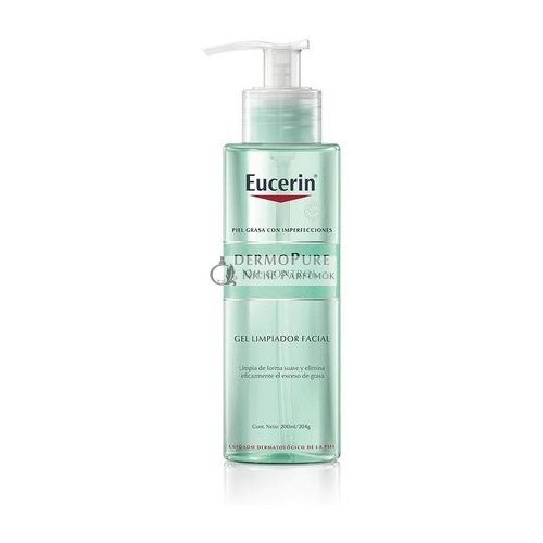 Eucerin Dermopure Facial Cleansing Gel Oily Skin 200ml