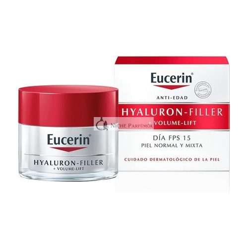 Eucerin Hyaluron Filler + Volume Lift Day Cream for Normal to Combination Skin 50ml