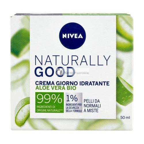 Nivea Organic Moisturizing Day Cream Aloe Vera 50ml