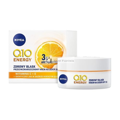 Nivea Q10 Energy Healthy Glow Day Cream SPF 15 - 50 ml