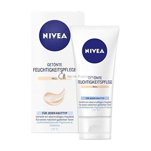 NIVEA Tinted Moisturizer for Light Skin Types 50ml Tube