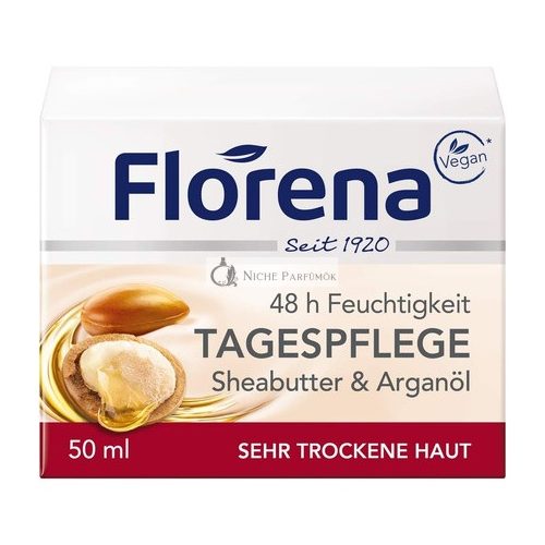 Florena Day Cream with Shea Butter and Argan Oil 50ml