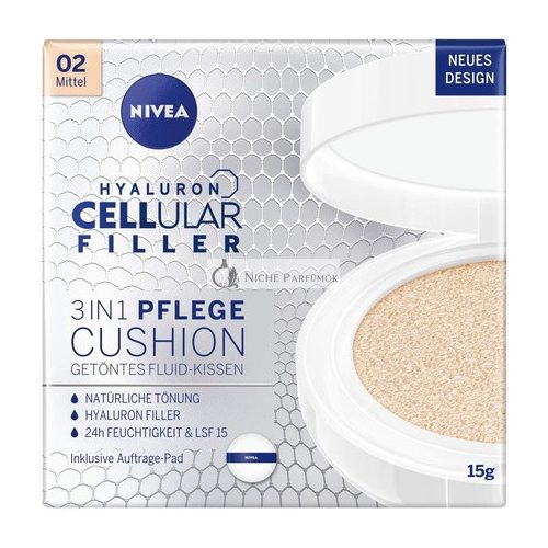 Nivea 3-in-1 Anti-Age Care Cushion for Natural Tinting and Moisture