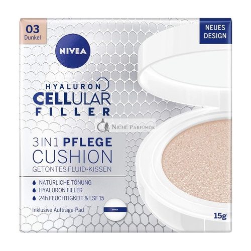 Nivea 3-in-1 Anti-Age Care Cushion for Natural Tinting and Moisture Dark Skin Type