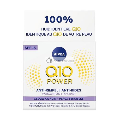 Nivea Q10 Power Sensitive Day Cream with Spf 15 50ml