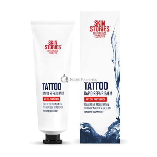 SKIN STORIES Rapid Repair Balm 50ml Soothing After Tattoo Cream with Panthenol