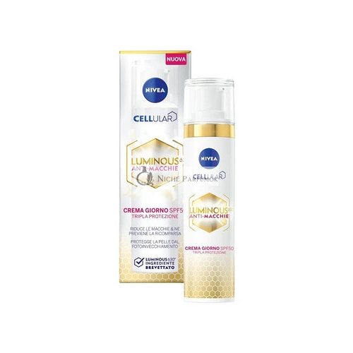 Nivea Cellular Luminous 630 Anti Dark Spots Face Day Cream SPF50 40ml