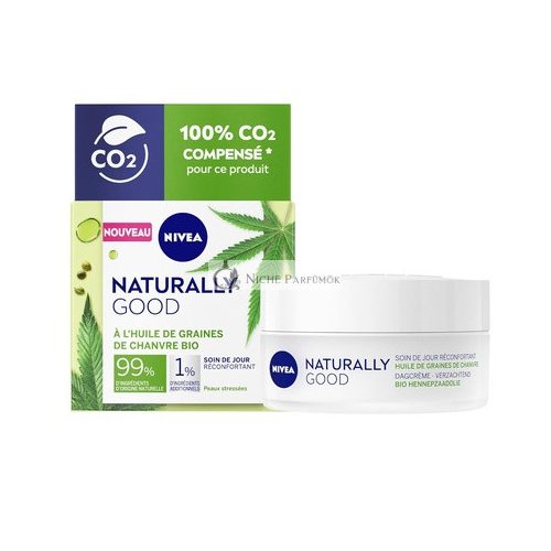 Nivea Naturally Good Organic Hemp Seed Oil Soothing Day Cream 50ml