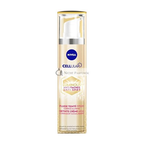 NIVEA Cellular Luminous FPS20 Tinted Fluid 40ml