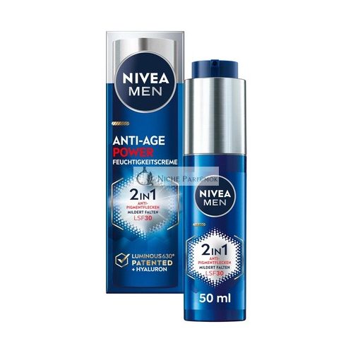 Nivea Men Anti-Age 2in1 Power Day Cream with SPF 30 Facial Care