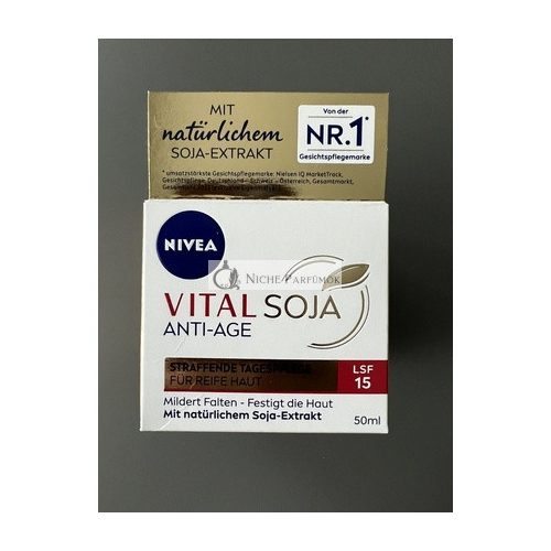 NIVEA Vital Soy Anti-Aging Day Cream Facial Care Reduces Wrinkles 50ml