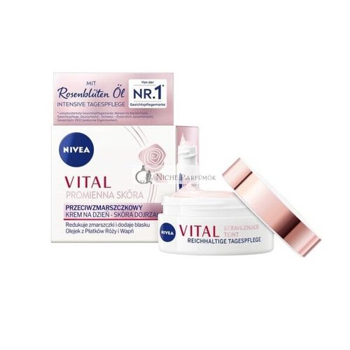 Vital Radiant Skin Anti-Wrinkle Day Cream 50ml Nivea