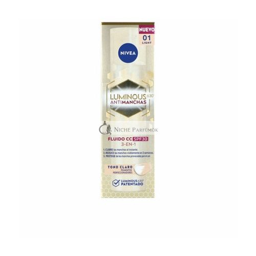 Nivea Luminous CC Cream SPF 30 40ml