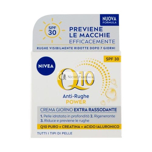 Nivea Q10 Anti-Wrinkle Power Day Cream Extra Firming Spf 30 50 Ml