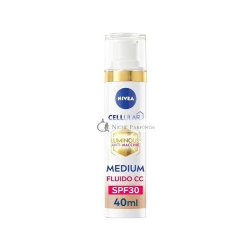 NIVEA Luminous 630 Anti-Spots 3-in-1 CC Fluid SPF30 Medium