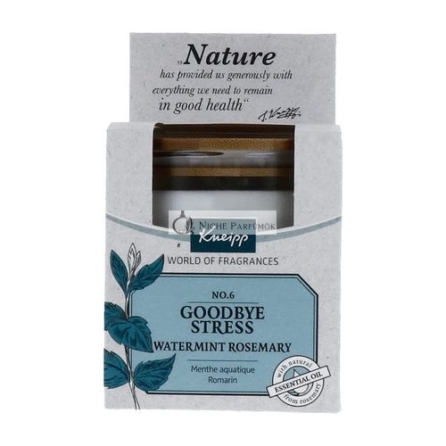 Kneipp Home Fragrances No.6 Goodbye Stress Kaars Watermint Rosemary 145gr