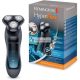 Remington HyperFlex Aqua XR1430 Rotary Shaver with Flexible Swivel Head ComfortFloat Blades Wet and Dry Use Black/Blue