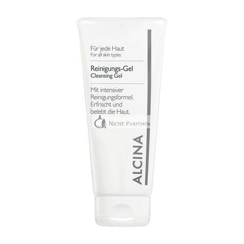 ALCINA Cleansing Gel 150ml for All Skin Types with Zinc and Aloe Vera