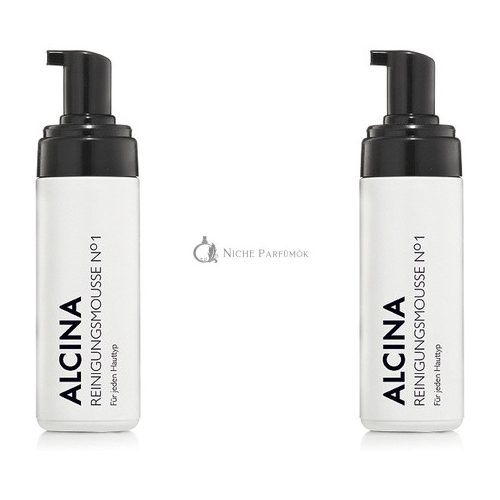 ALCINA N°1 Cleansing Mousse 150ml - Gentle and Thorough Facial Cleansing with Mild Tenside System and Moisturizing Complex