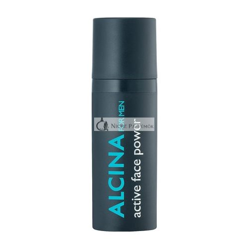 Alcina for Men Active Face Power Vitalizing and Refreshing Face Fluid 50ml