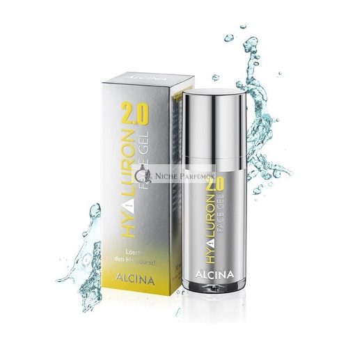 ALCINA Hyaluron 2.0 Face Gel Moisturizing Gel with Hyaluronic Acid 30ml