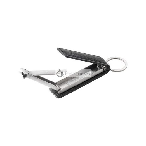 Zwilling Nail Clippers with Key Chain Leather Case and Magnetic Closure