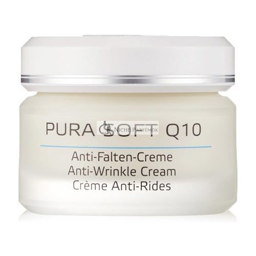 Annemarie Borlind Pura Soft Q10 Anti-Wrinkle Cream 50ml - Provides 24 Hour Care, Moisture and Intensive Protection - Prevents Premature Skin Aging