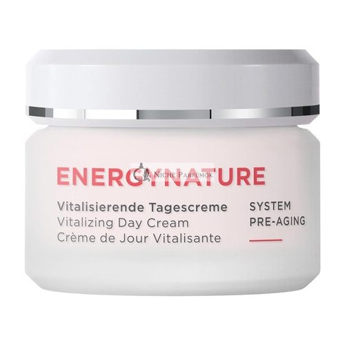 Annemarie Börlind EnergyNature Vitalizing Day Cream 50ml for Normal to Dry Skin - Protects Skin's Collagen & Provides Moisture