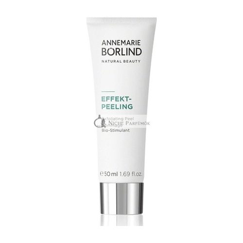 Annemarie Borlind Effekt-Peeling Cream with Natural Jojoba Wax Beads 50ml - Vegan