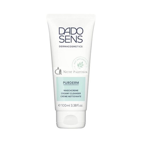 Dado Sens PurDerm Cleansing Cream 100ml for Gentle Deep Cleansing of Impure Skin - Suitable for Sensitive Skin - Therapy Support for Acne and Late Acne