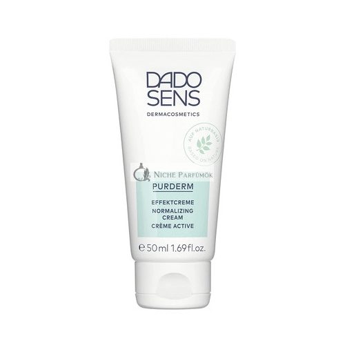 DADO SENS PURDERM Effect Face Cream 50ml - Gentle Care for Impure Skin of All Ages - Also Suitable for Therapy Accompanying Acne & Late Acne