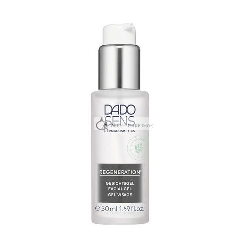 Dado Sens Regeneration E Face Gel 50ml - Intensive Moisturizer for Soothing and Strengthening Skin - Also Therapy-Companion for Neurodermatitis and Psoriasis