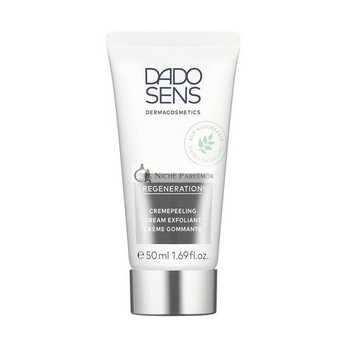 DADO SENS Regeneration Cream Peeling 50ml with Jojoba Wax Beads - for Regenerating and Nourishing Skin