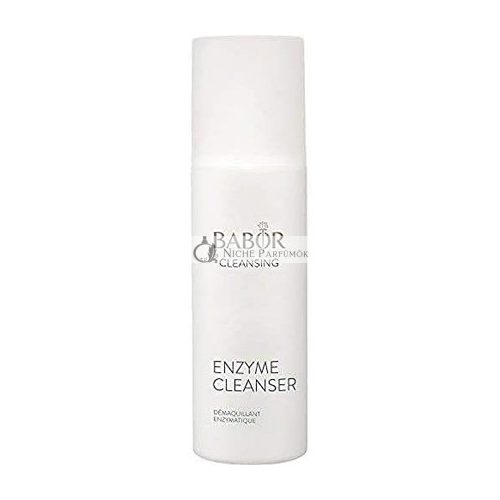 BABOR Enzyme Cleanser Gentle Antioxidant Daily Face Exfoliator with Vitamin C and Active Enzymes for All Skin Types