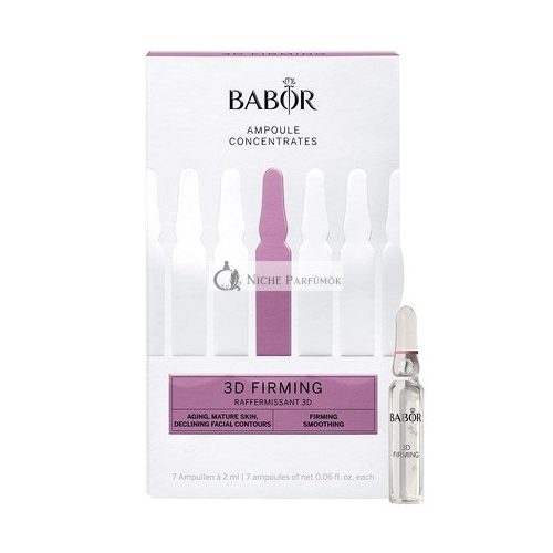 BABOR 3D Firming Anti-Aging Serum Ampoules for Face with Hyaluronic Acid - Launching 2022