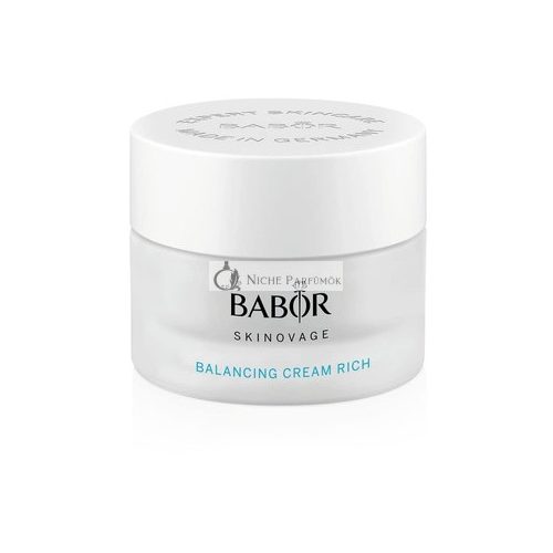 BABOR SKINOVAGE Balancing Cream Rich Moisturizing Face Cream for Combination Skin 50ml