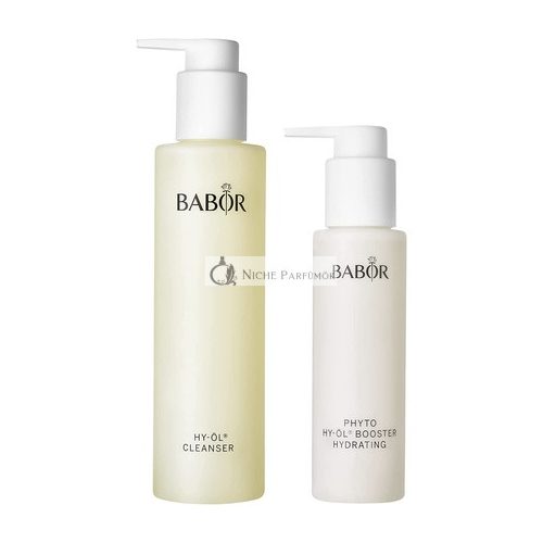 BABOR Cleansing Set for Dry Skin with Hy-Oil Cleanser and Hy-Oil Booster Hydrating Herbal Extract - 2 Piece