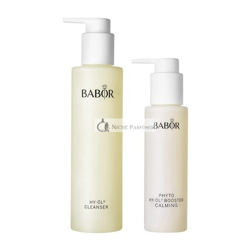 BABOR Cleansing Set for Sensitive Skin with Hy-Oil Cleanser and Hy-Oil Booster Calming Herbal Extract - 2 Piece