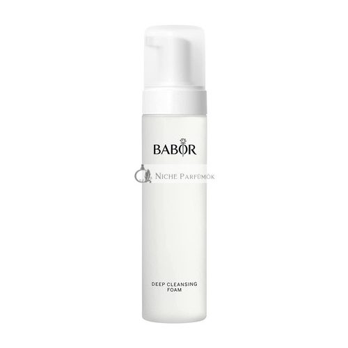 BABOR Deep Cleansing Foam for Tired and Dull Skin Refreshing Cleansing Foam for Daily Facial Cleansing 200ml