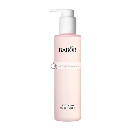 BABOR CLEANSING Rose Toning Essence for All Skin Types 200ml Vegan Formula