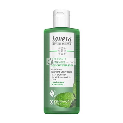 lavera PURE BEAUTY Clarifying Facial Toner for Clear Skin Deep Cleansing Natural Vegan 200ml