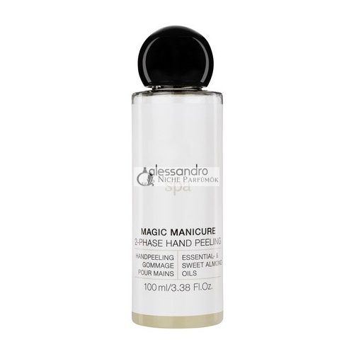 Alessandro Spa 2-Phase Hand Peeling Magic Manicure for Women 3.38oz Exfoliator