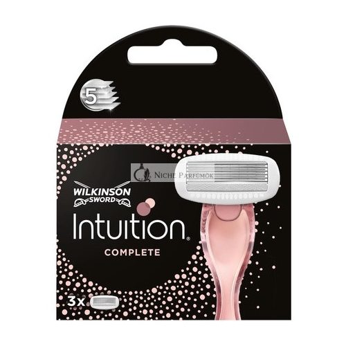 Intuition Complete Wilkinson Sword 3 Spare Parts 5 Blades