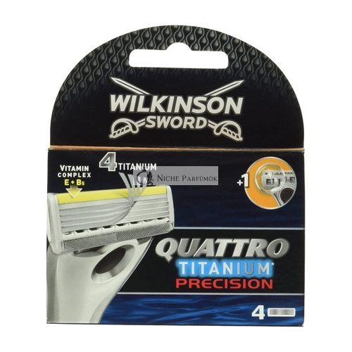 Wilkinson Sword Quattro Titanium Precision Razor Blades